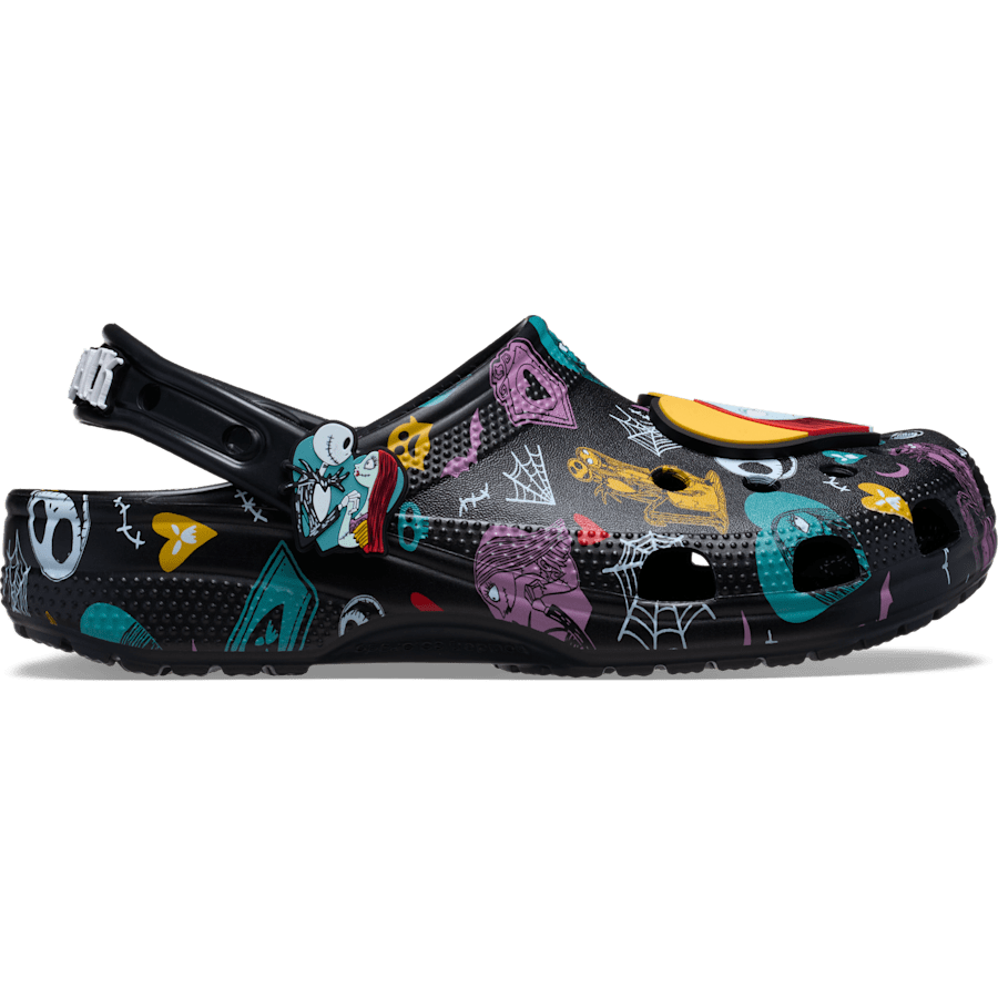 Disney Tim Burton's The Nightmare Before Christmas Jack and Sally Classic Clog