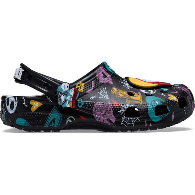 Disney Tim Burton's The Nightmare Before Christmas Jack and Sally Classic Clog