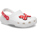 Kids' Disney Minnie Mouse Classic Clog - White / Red