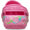 Toddler Classic Heart Lights Clog - Pink Lemonade