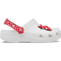 Kids' Disney Minnie Mouse Classic Clog - White / Red
