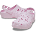 Classic Floral Cut-Out Clog - Pink Milk