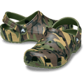 Kids' Classic Camouflage Clog - Army Green / Multi