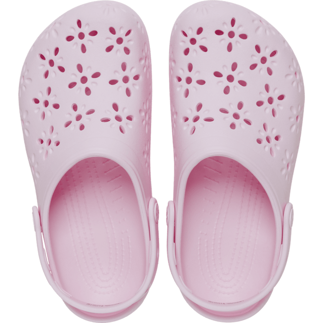 Classic Floral Cut-Out Clog