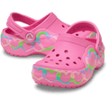 Toddler Classic Heart Lights Clog - Pink Lemonade