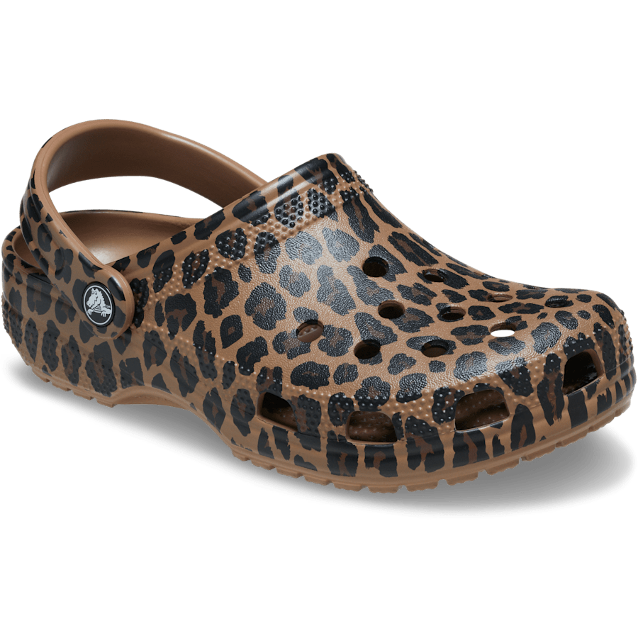 Classic Animal Clog - Sepia / Leopard