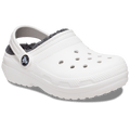Kids' Classic Lined Clog - White / Grey