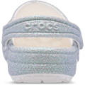 Kids’ Classic Iridescent Glitter Clog - White