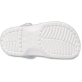 Kids’ Classic Iridescent Glitter Clog - White