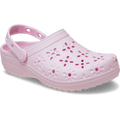 Classic Floral Cut-Out Clog - Pink Milk