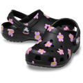 Toddler Classic Flower Clog - Black