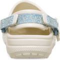 Toddler Classic Denim Flower Adjustable Backstrap Clog - Summit White