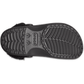 Baya Lined Fuzz-Strap Clog - Crocs
