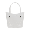 Classic Medium Tote - White