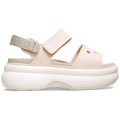 Soho Y Strap Shimmer Sandal - Peach Ice/Frappé/Chalk
