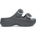 Women's Saturday Platform Dipped Buckle Sandal - Carbon