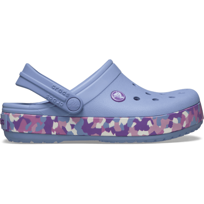 Kids' Crocband Glow Confetti Band Clog