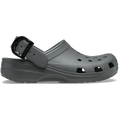 Classic Enamel Buckle Clog - Carbon