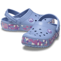 Toddler Crocband Glow Confetti Band Clog - Blue Haze/Multi
