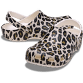 Classic Leopard Clog - Chalk