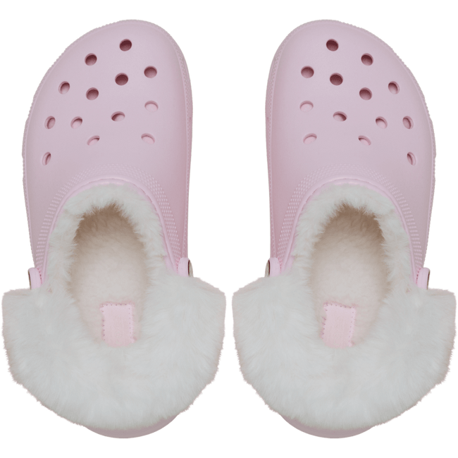 Classic Platform Fuzz Lined Clog
