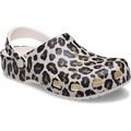 Classic Leopard Clog - Chalk