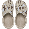 Baya Seasonal Printed Clog - Cobblestone/White