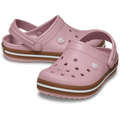 Kids' Crocband Gum Clog - Mauve/Gum
