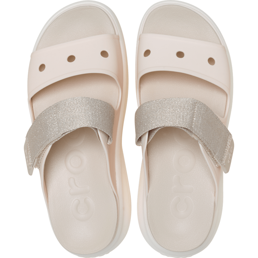 Soho Two Strap Shimmer Sandal