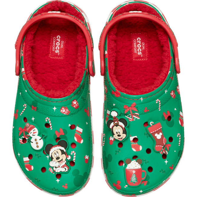 Mickey Mouse Holiday Lined Clog