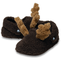 Toddler Classic Cozzzy Reindeer Slipper - Espresso