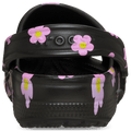 Kids' Classic Flower Clog - Black