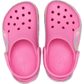 Toddler Classic Heart Lights Clog - Pink Lemonade