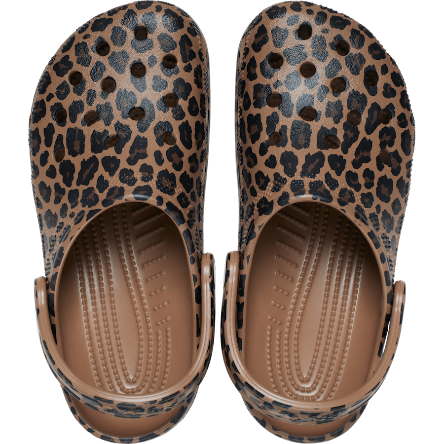 Classic Animal Clog - Sepia / Leopard