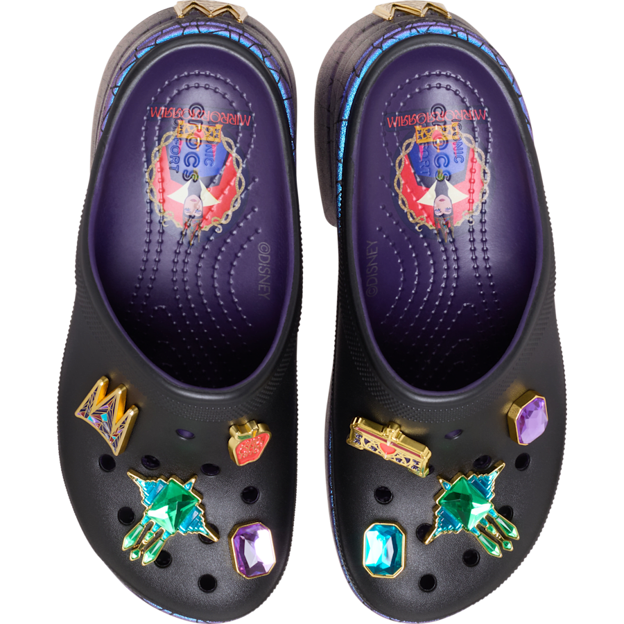 Disney Evil Queen Siren Clog - Black