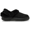 Classic Unfurgettable Vegan Suede Clog - Black