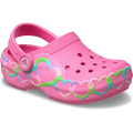 Toddler Classic Heart Lights Clog - Pink Lemonade