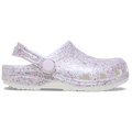 Toddler Classic Fantasy Glitter Clog - White
