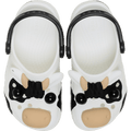 Toddler IAM Cow Clog - White