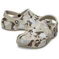 Baya Seasonal Printed Clog - Cobblestone/White