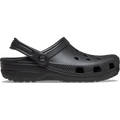 Classic Hearts Cut Out Clog - Black