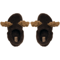 Toddler Classic Cozzzy Reindeer Slipper - Espresso