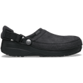 Classic Crafted Vegan Suede Clog - Black