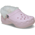 Classic Platform Fuzz Lined Clog - Crocs