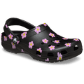 Kids' Classic Flower Clog - Black