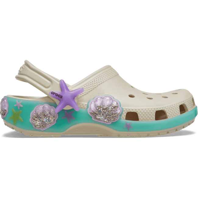 Toddler Classic Sea Sparkle Shaker Clog