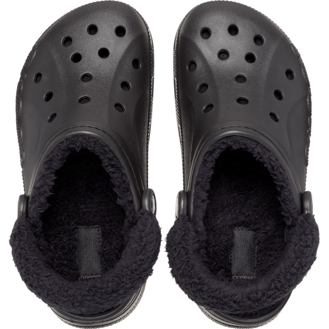 Baya Lined Fuzz-Strap Clog