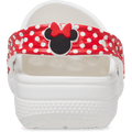 Kids' Disney Minnie Mouse Classic Clog - White / Red