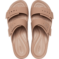 Brooklyn Buckle Low Wedge Sandal - Crocs