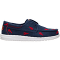 Wally Cru Embroidered - Navy / Red